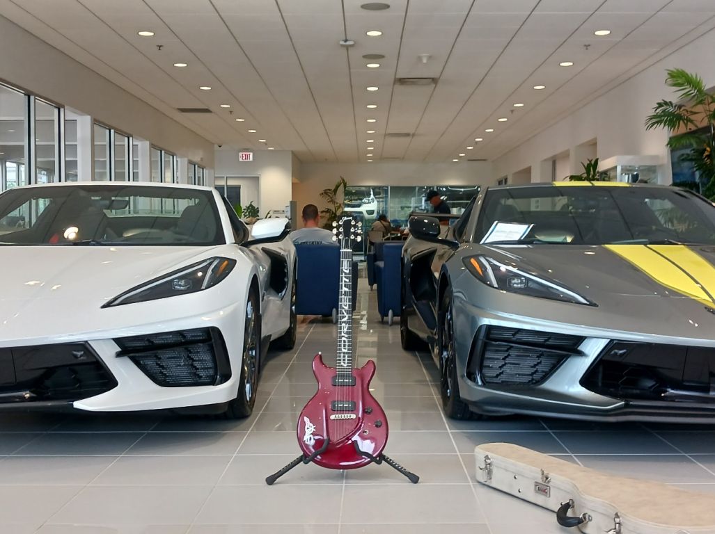 lp corvette vin e03n023 with 70th anniversary corvette z06  