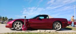 ncrs 2024 american muscle car museum melbourne fl lp corvete vin e03n023  